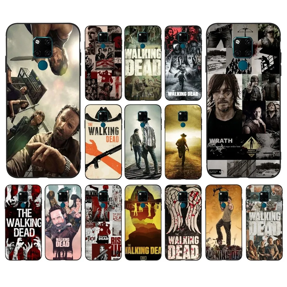 Walking Dead Phone Case For Huawei Mate 10 20 30 40 50 lite pro Nova 3 3i 5 6 SE 7 pro 7SE