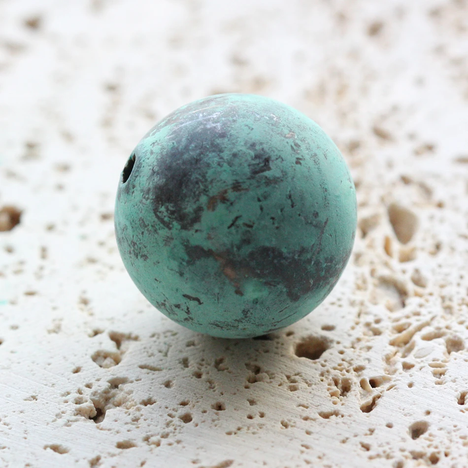 One Piece Hand Made Patina Finish Brass Ball - Varies Sizes (3997C)