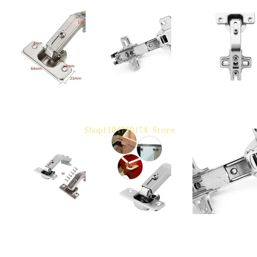 

135° Degree Corner Folded Cabinet Door Hinge Kitchen Bathroom Cupboard top sale