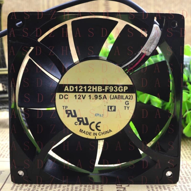 

Z for ADDA DC12V 1.95A AD1212HB-F93GP 12038 12CM Cooling Industrial Fan Violent Gale
