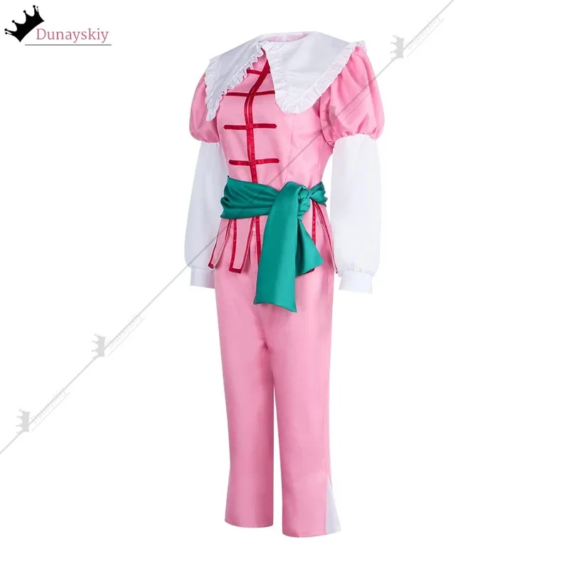 

COSda@Maria Renard Cosplay Anime Castlevania Nocturne Costume Pink Jumpsuit Uniform Wig Women Role-playing Carnival Party Suit s