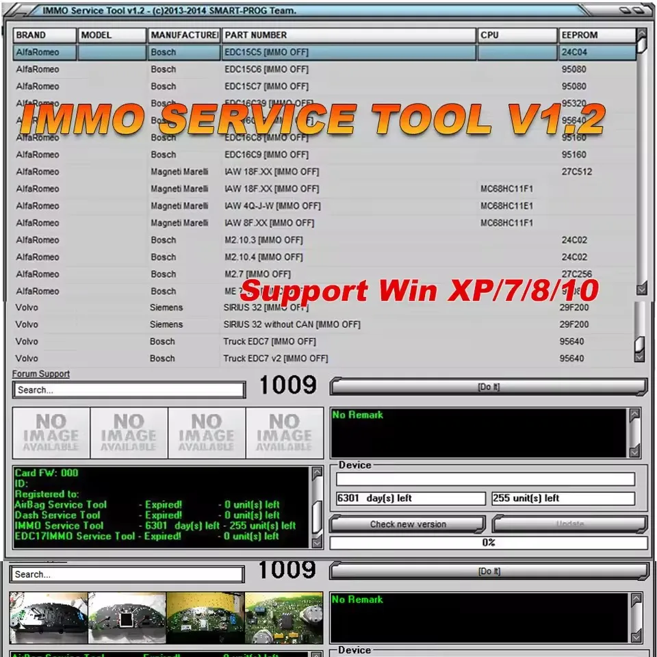 Автомобильное программное обеспечение Immo 5 в 1 IMMOFF 17 Immo off 17 Immo Doctor V2.1 AETOOL IMMO REMOVER 1.3 ImmoKiller V1.10 IMMO SERVICE TOOL V1.2