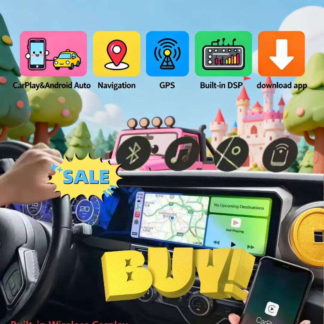 

12.3+12.3" Android 13 Auto Car Radio Navi For Jeep Wrangler JL 2019-2023 Dual Screen RHD LHD Digital Dashboard CarPlay Headunit