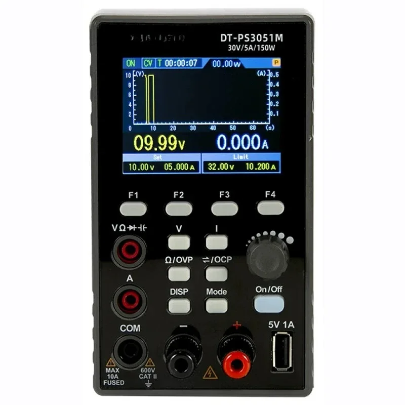 Adjustable DC regulated power supply 30V5A switching power supply CEM PS3051M multi-function multimeter