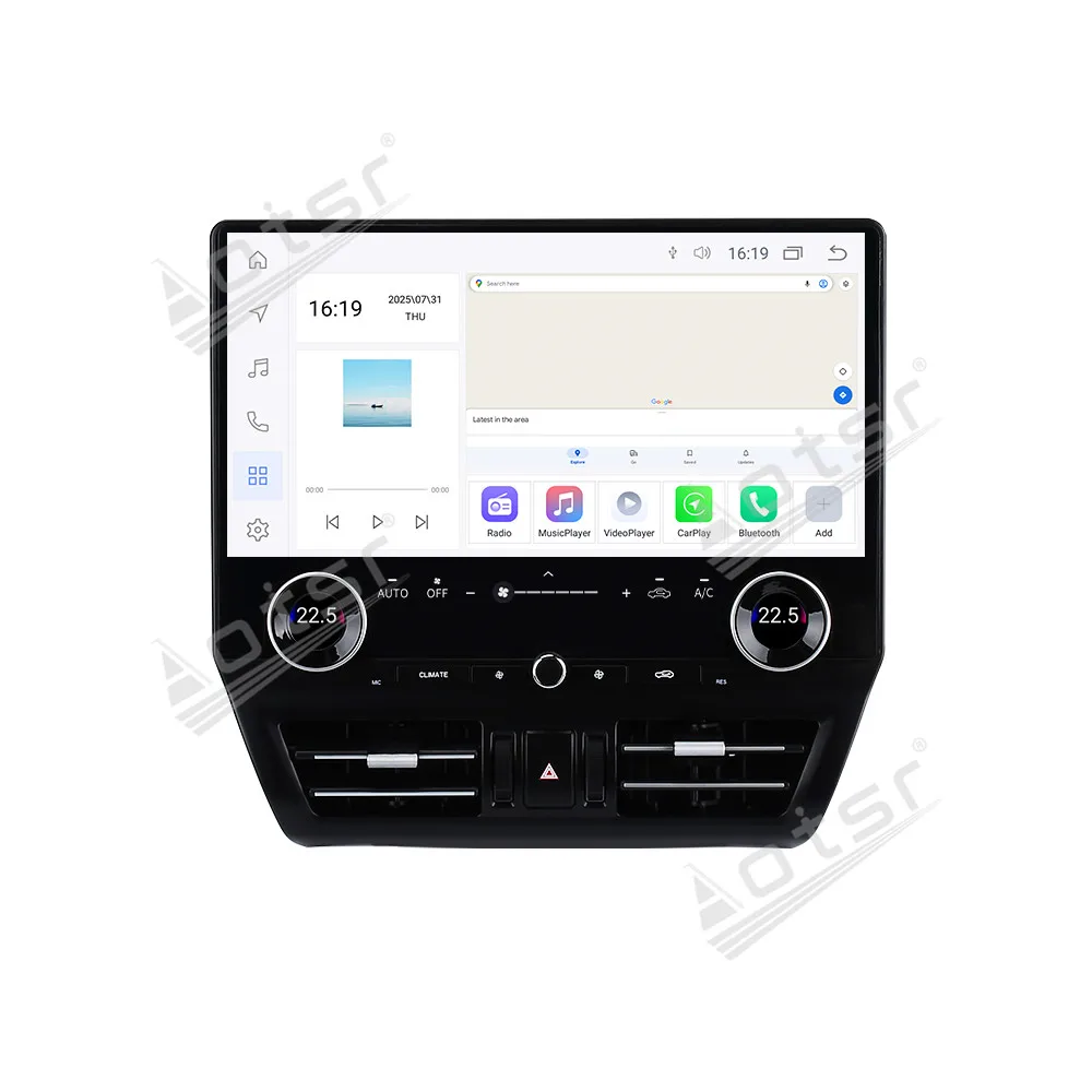 16.8’’ Android 14 Carplay For Toyota Land Cruiser Prado 2010-2021 GPS Navigation Car Radio HD Touch Screen Multimedia