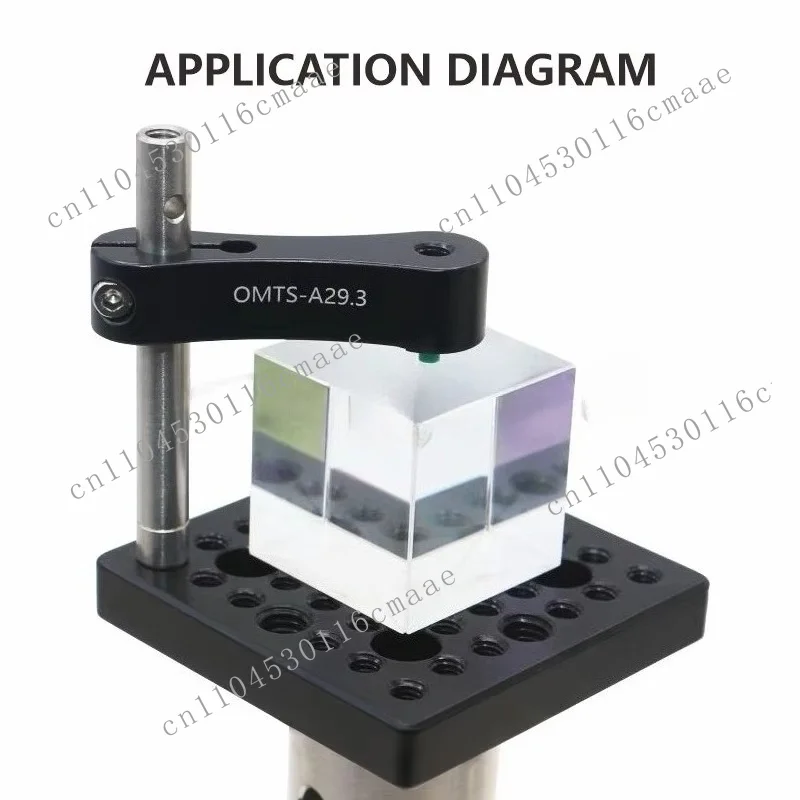 OMTS-A Series Clamping Arm\ Fixed Compact Platform Mount\ Beam Splitter Cube Clamp