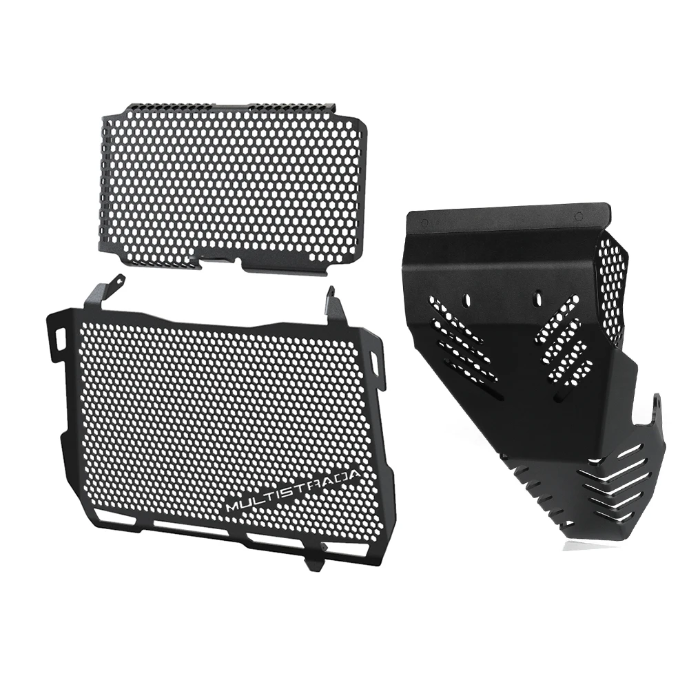 

2018-2020 For Ducati Multistrada 1260 Pikes Peak D/Air 1260S Grand Tour Radiator Guard Oil Cooler Set Motorcycle Accessories