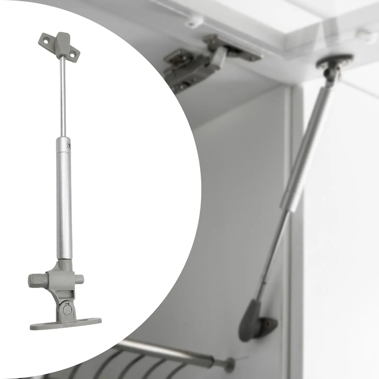 Cabinet Hinge Cabinet Lift Support Simple Installation Lid Support Hinge Gas Strut for Cupboard Kitchen Cabinet Furniture Tatami
