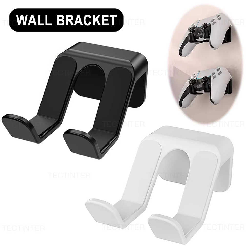 Wall Mounted Storage Rack Game Controller Bracket For Nintendo Switch Pro/PS5/PS4/Xbox Gamepads Stand Hanger Holder Accessories