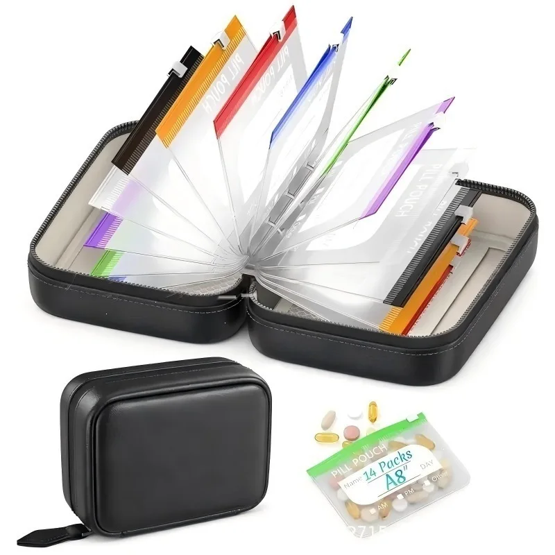 Portable Reusable Silicone Storage Organizer Bag