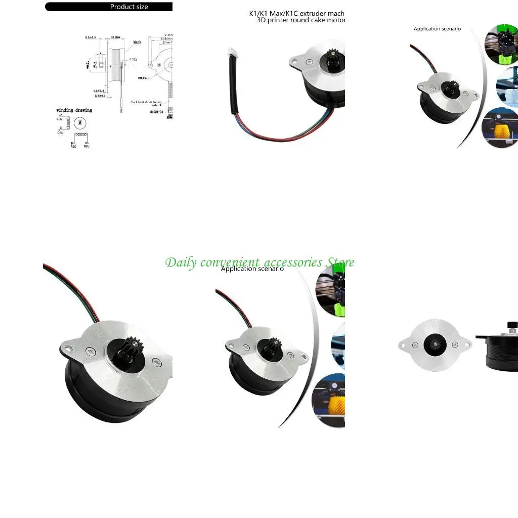 

Точный круглый экструдер 97QB, шаговый двигатель, угол шага 1,8 градуса, высокий крутящий момент для гравировки и 3D-принтеров