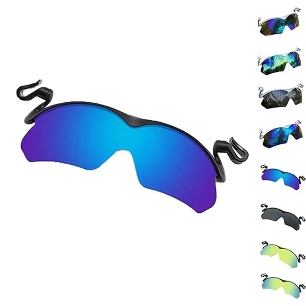 Adjustable Clip Cap Sports Sunglasses Clip On Hat UV Protection Cycling Goggles Flip-Up Cover Fishing Biking Eyewear Summer