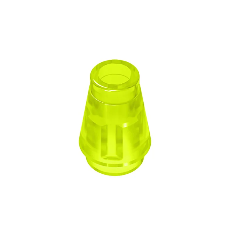 10PCS MOC 59900 Cone 1x1 Top Groove Brick High-tech Changeover Catch for Building Blocks Parts DIY Educational Tech Parts Toys
