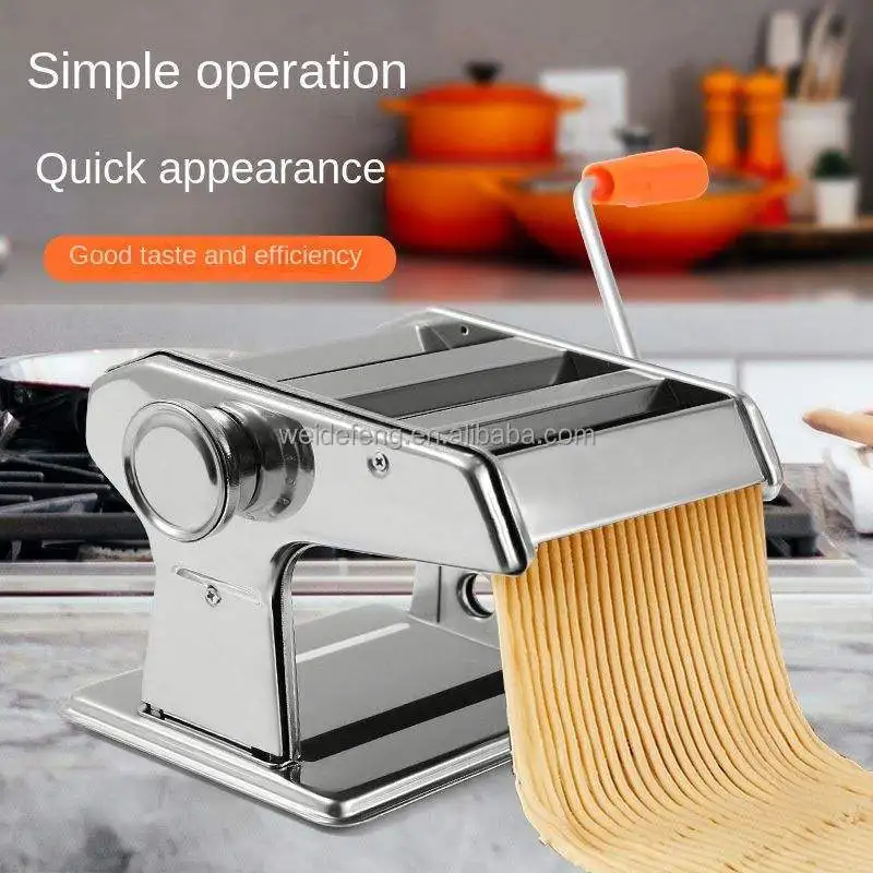 Professional Supplier 20 PCS/MIN 0W Power Portable Stable Stainless Steel Dumpling  Noodle Pasta Maker Machine
