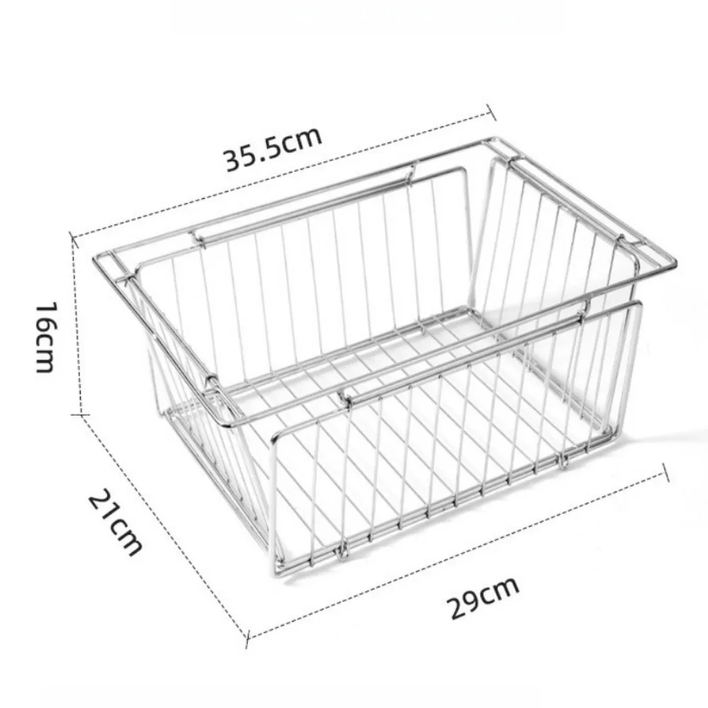 Outdoor Stainless Steel Folding Drain Basket with Igt Table Vegetable Basket Rack Multifunctional Dinner Plate Water Control