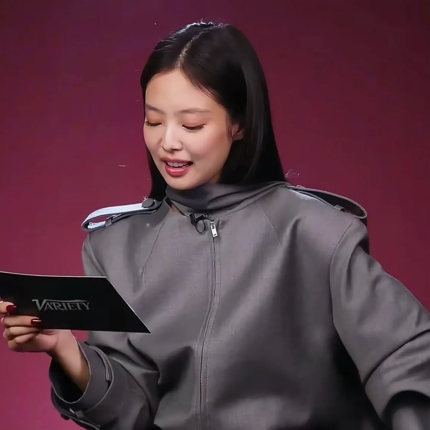 

Jennieaya Muse ey Sa Zipper Thin Jaet Scarf Collar ort Suit Outerwear Ladies Cotton Gentleman Sle Autumn China