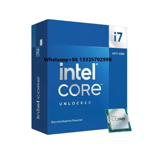 

New Intel' Core I7-14700F CPU Desktop Processor LGA 1700 Socket 5.4GHz 10nm Product
