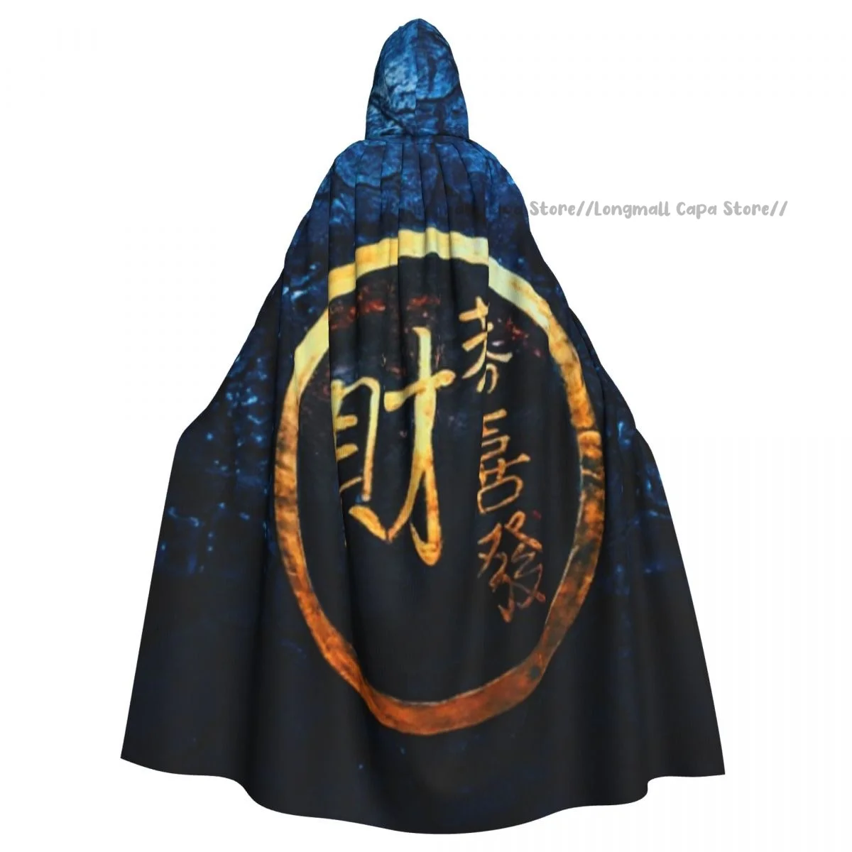 May You Come Into Good Fortune Cloak Hooded Cosplay Costume Halloween Adult Long Party Cape