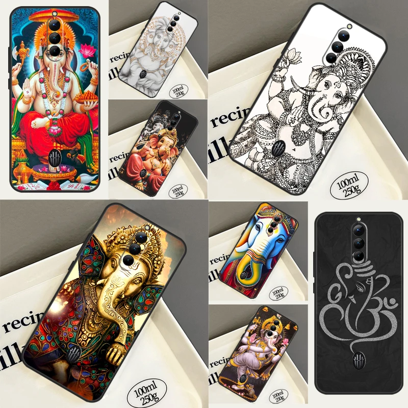 Ganesh Elephant God Phone Case For ZTE Nubia Red Magic 6 7 8 Pro Plus Red Magic 5G 5S 6R 6S 7S Pro Back Cover