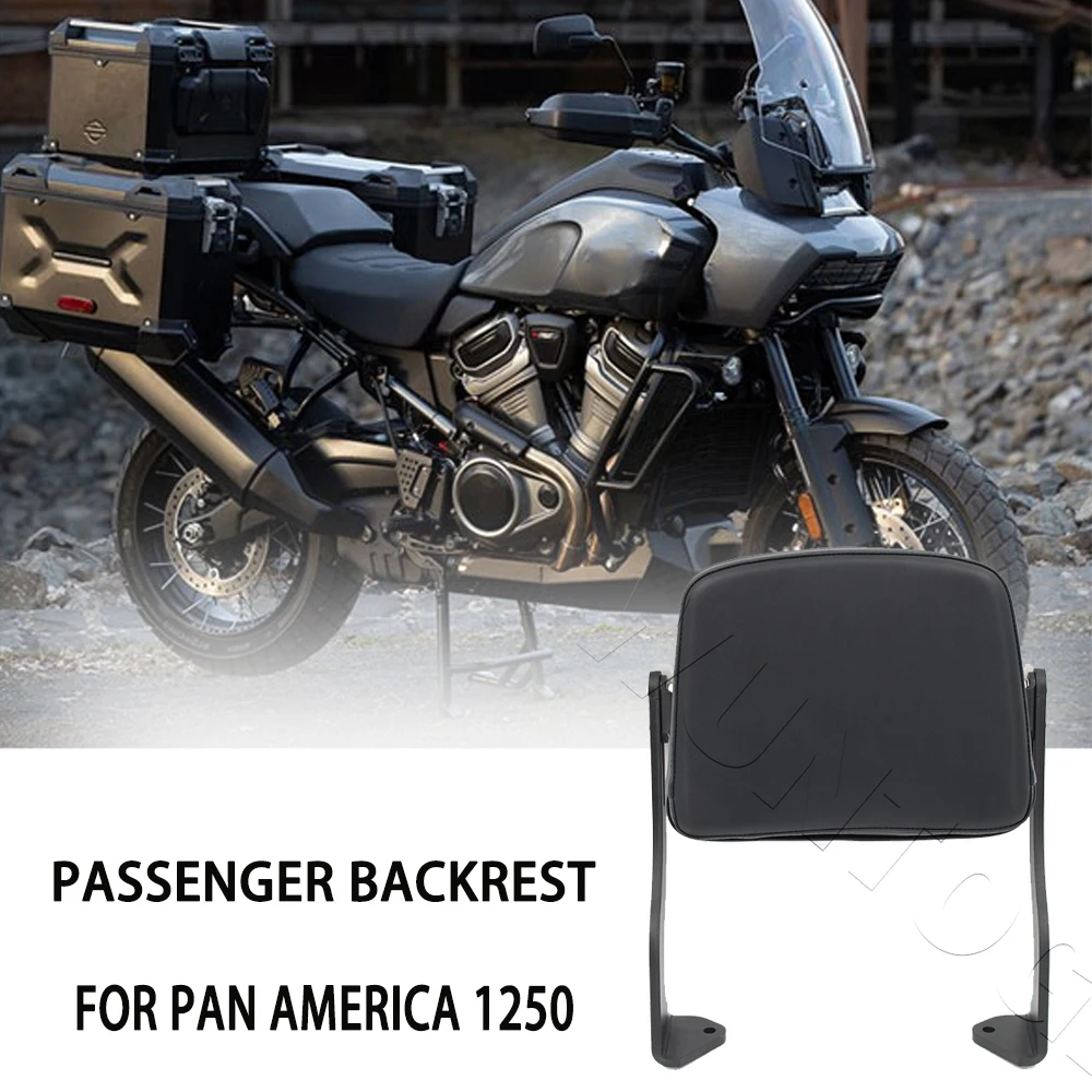 

Motorcycle Accessories Passenger Seat Rear Backrest Cushion Back Rest Pad For PAN AMERICA 1250 PANAMERICA1250 PA1250 2021 2022