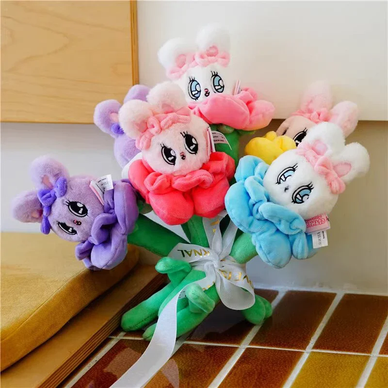 Toyzeroplus Esther Bunny Rabbit Flower Series Blind Box Doll Kawaii Rabbit Room Decoration Doll Mystery Box Children'S Gift