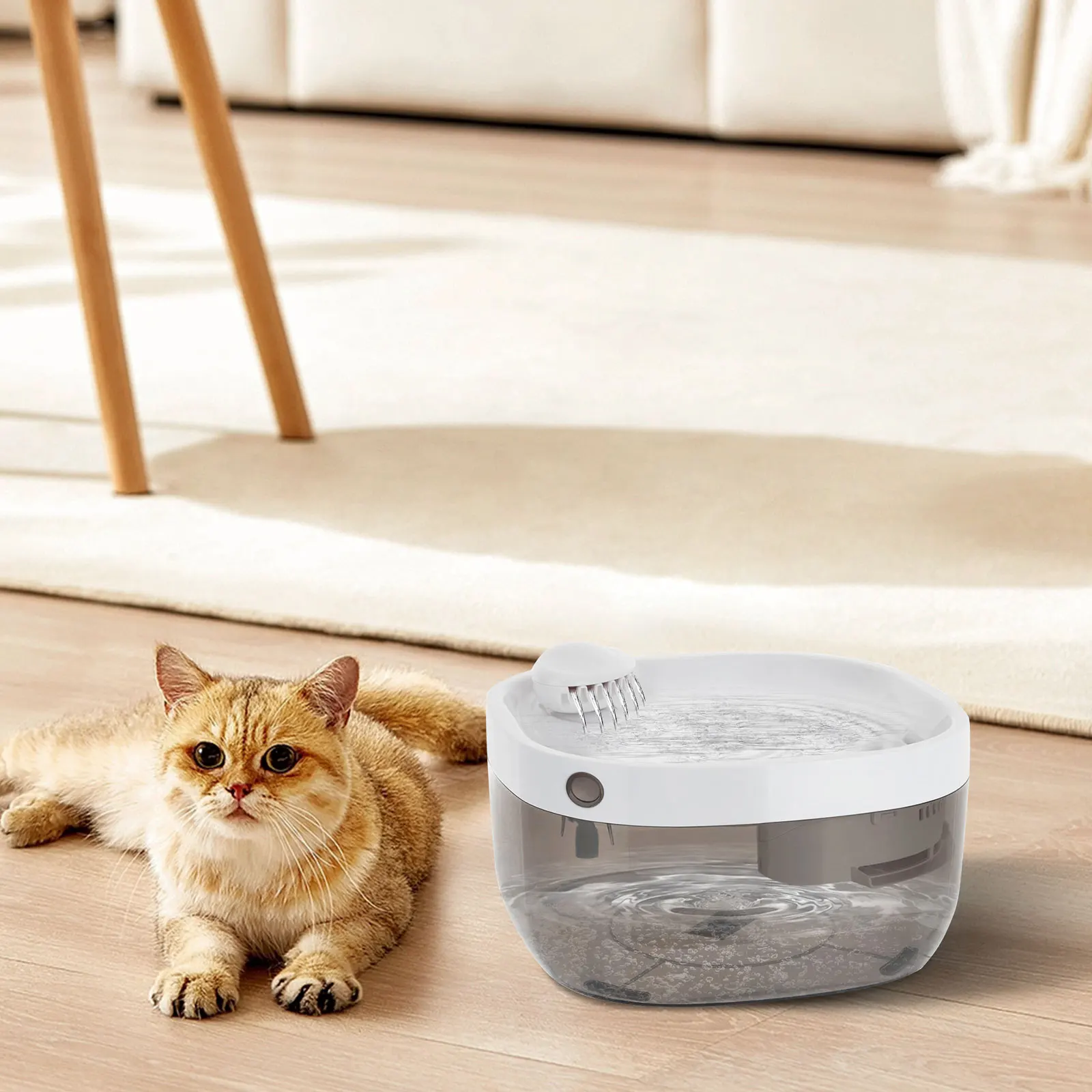 32*30*18 سنتيمتر نافورة الماء للحيوانات الأليفة 7L سعة كبيرة الكلب موزع مياه نافورة القط المياه نافورة مشروبات القط