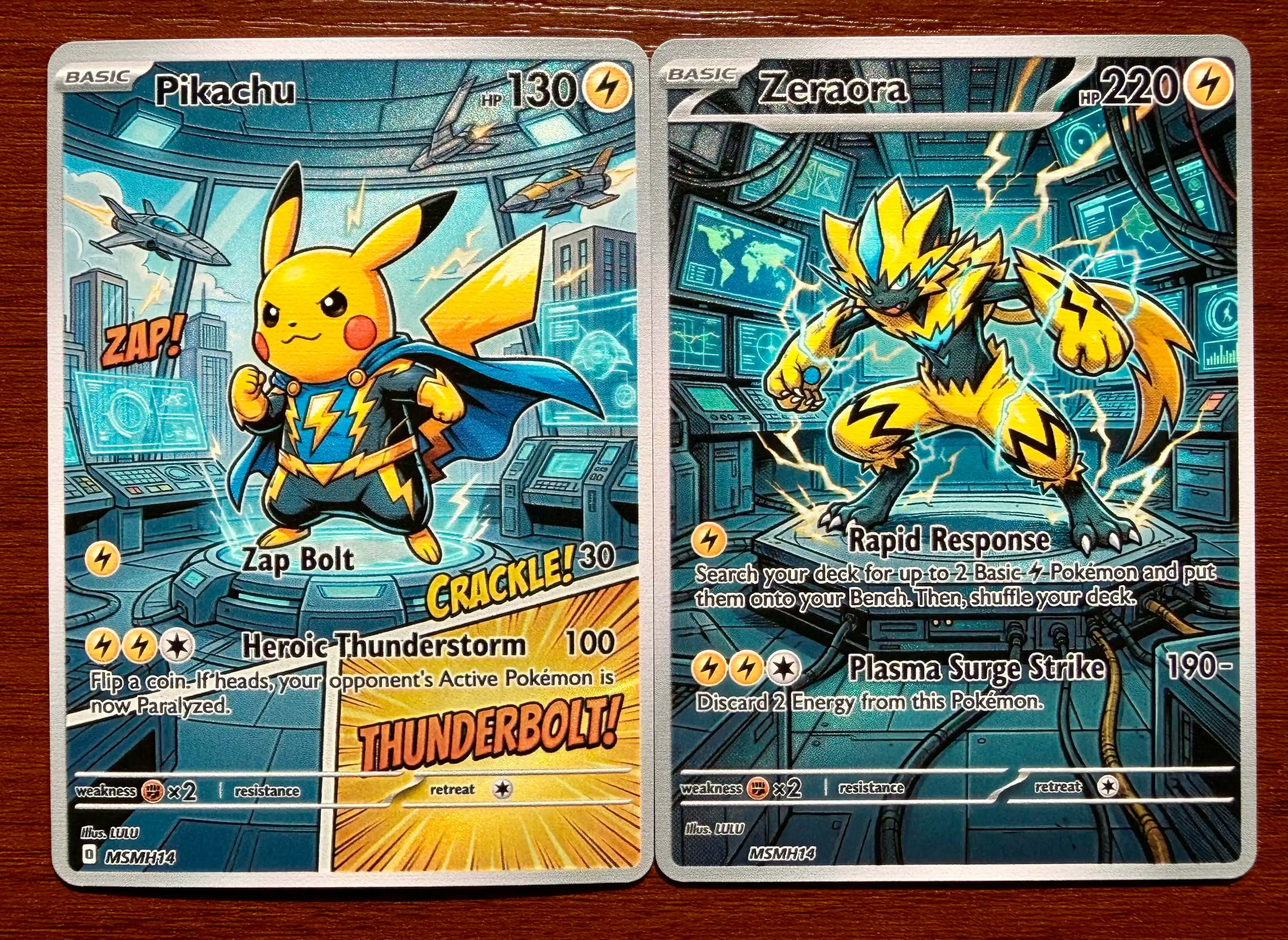 PTCG Cards Holo Rare Cards Zeraora Mewtwo Charizard Greninja Lab Series PTCG Cards Gift Collection PKM DIY Gift