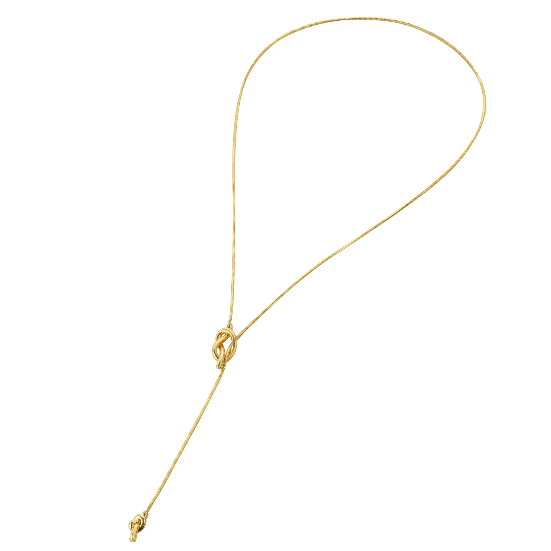 إكسسوار سلسلة سترة متعددة الوظائف بعقدة بحار طويلة ذهبية كلاسيكية للسيدات، قلادة ملابس عصرية