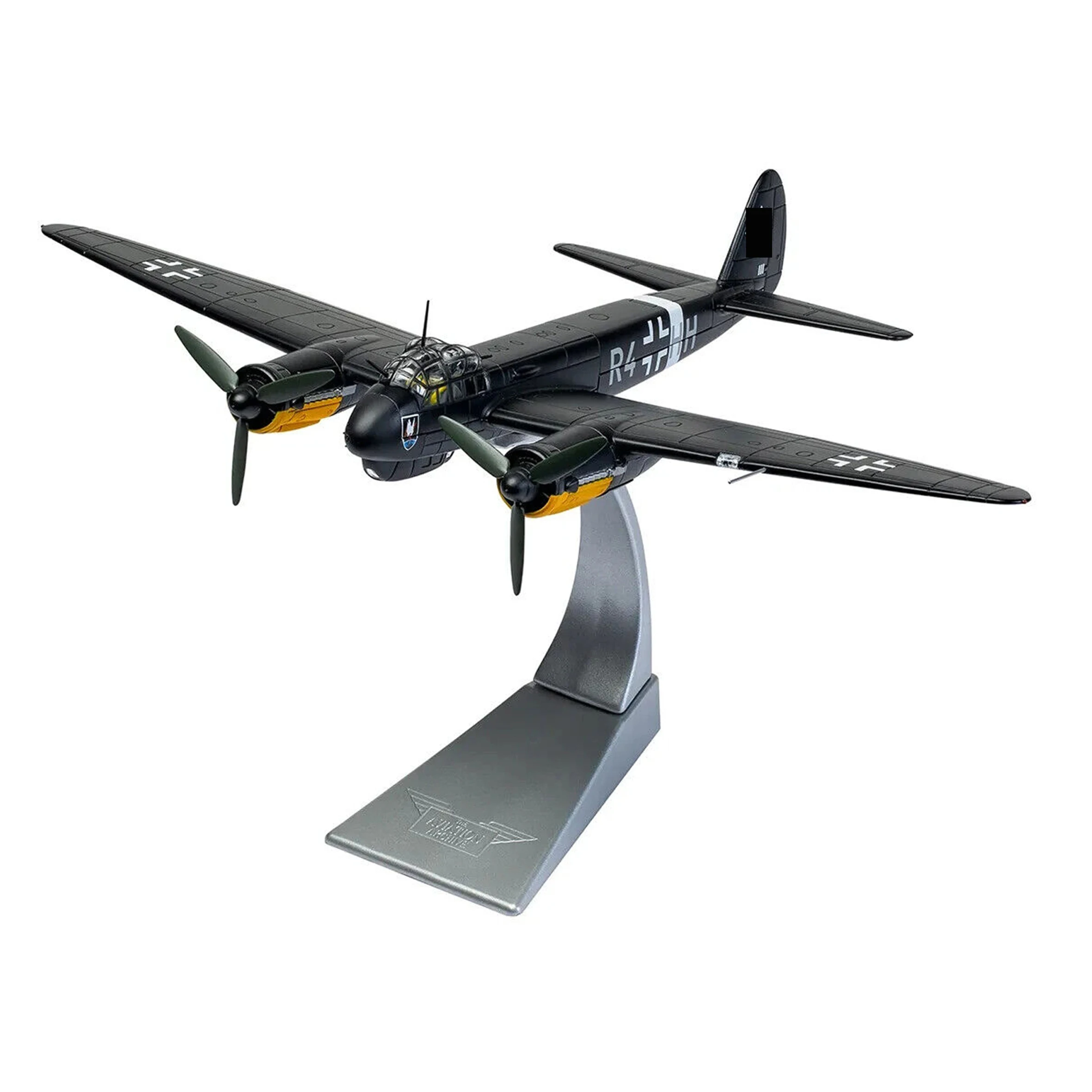 1/72 AA36713 German Ju-88C-6 bomber model Sicily 1942 Alloy finished aircraft model