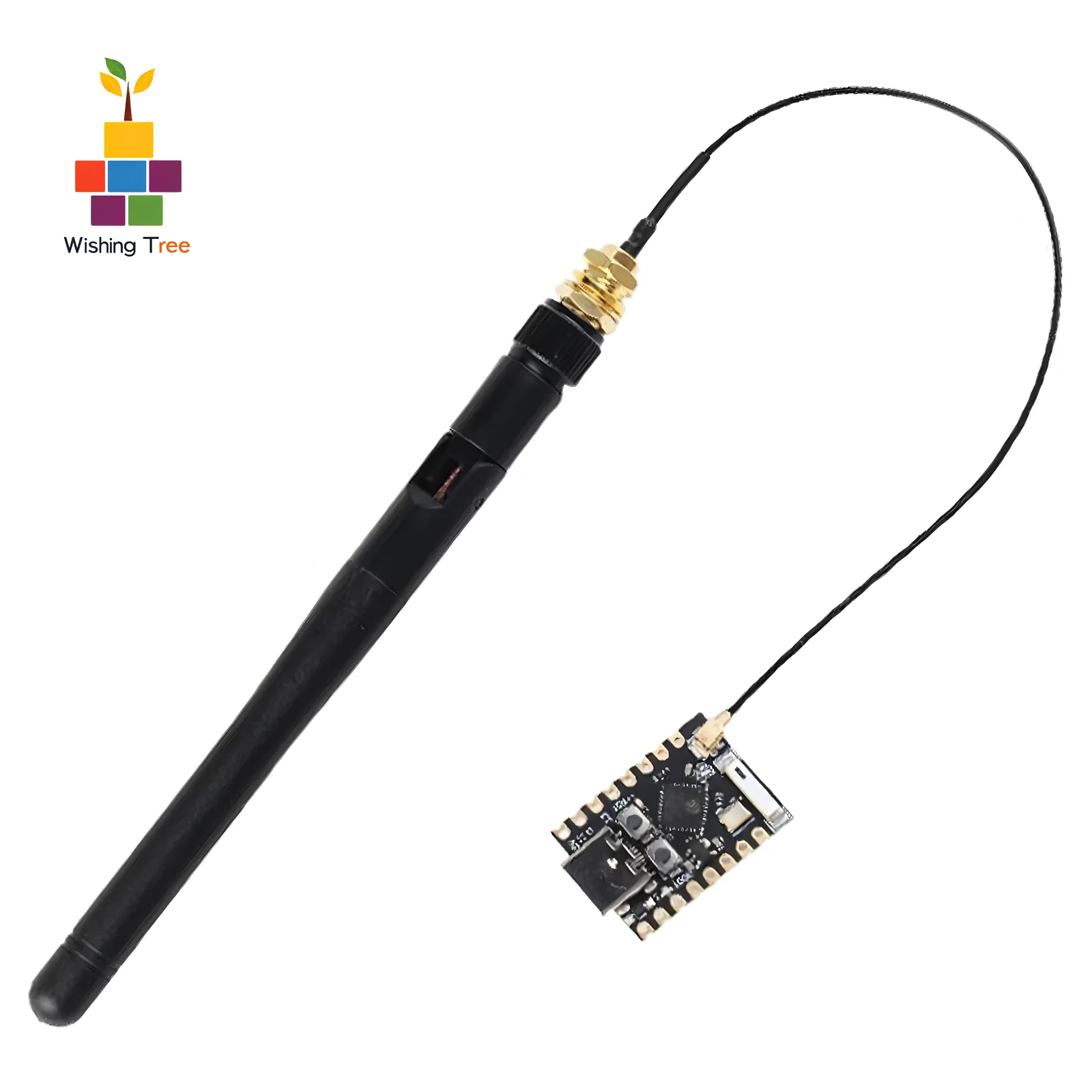 ESP32-C3_Mini_V1 Development Board with Wi-Fi and Blue-tooth 2.4GHz Antenna Kit 3DBI Gain