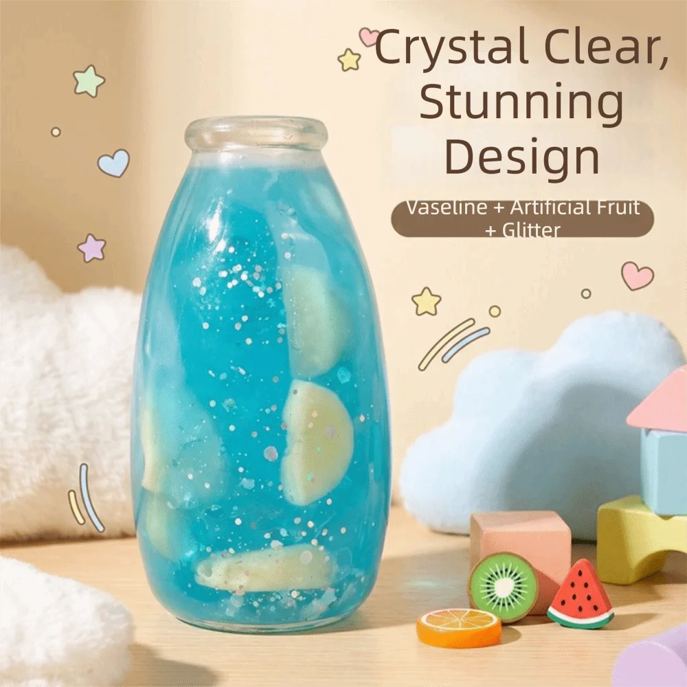 Children Non-Bounce Toothpaste Squishy Sensory Shapeable Drift Bottle Fidget Pinch Soft Elastic Squishy Birthday Gift