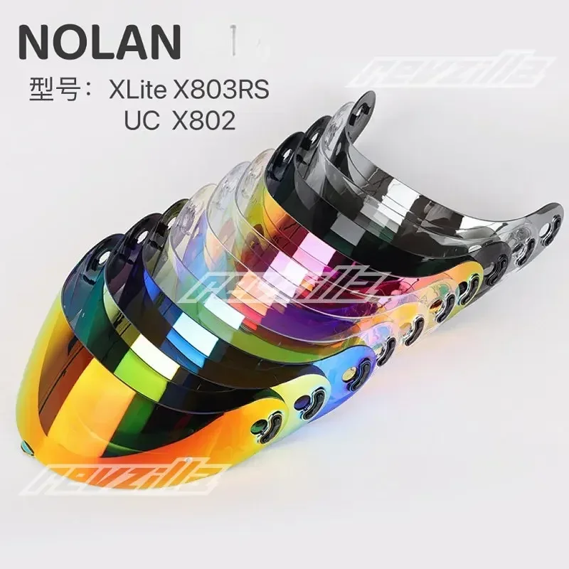 

Зеркальный козырек NOLAN X-Lite для X-803 X-802 X-702 X-661 X603, козырек для мотоциклетного шлема, защита от ультрафиолета, Casco Moto Visera, солнцезащитный козырек