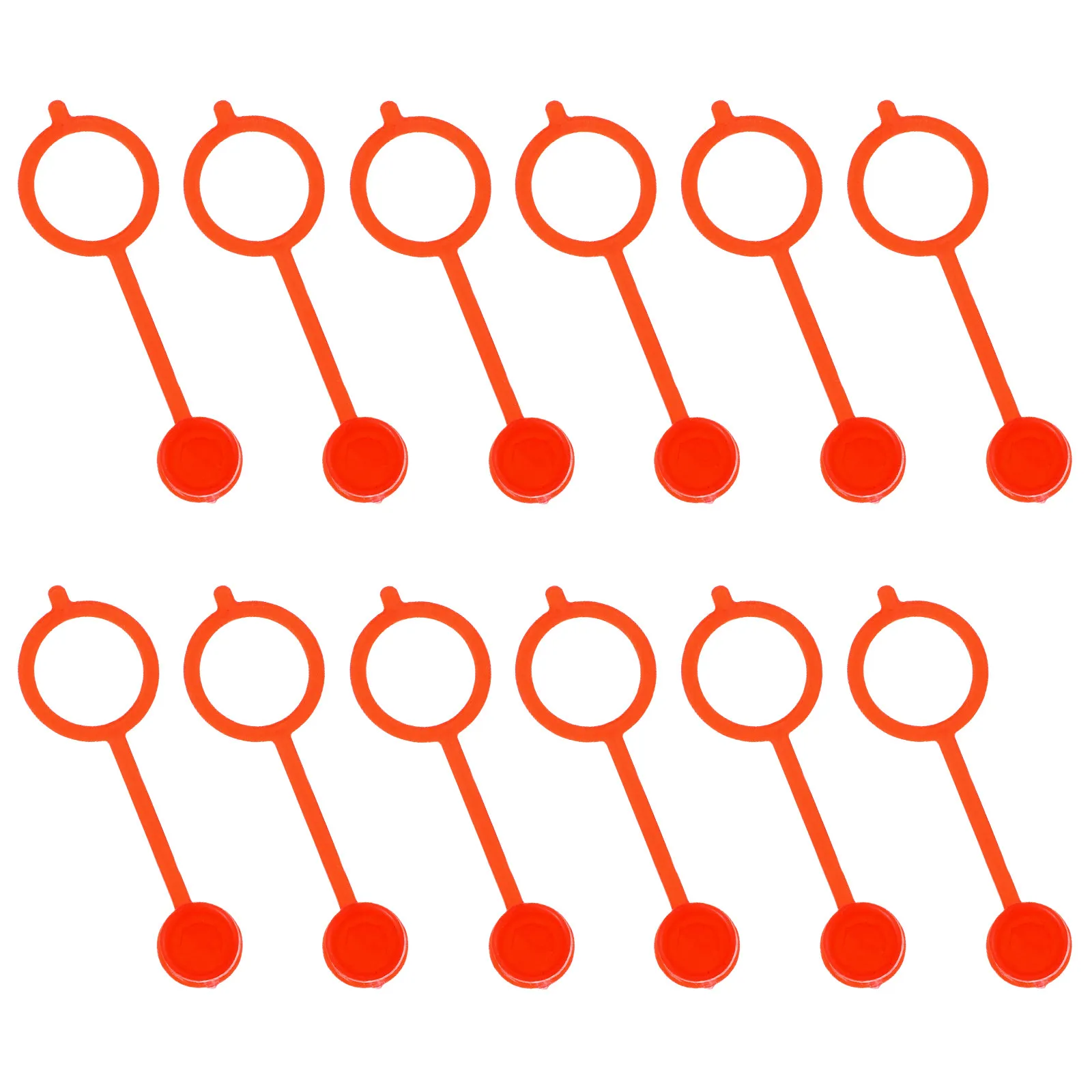 

200Pcs Grease Fitting Caps Brake Bleeder Protective Covers Plastic Screw Caps for Automotive Bicycle Vehicle Maintenance Supply