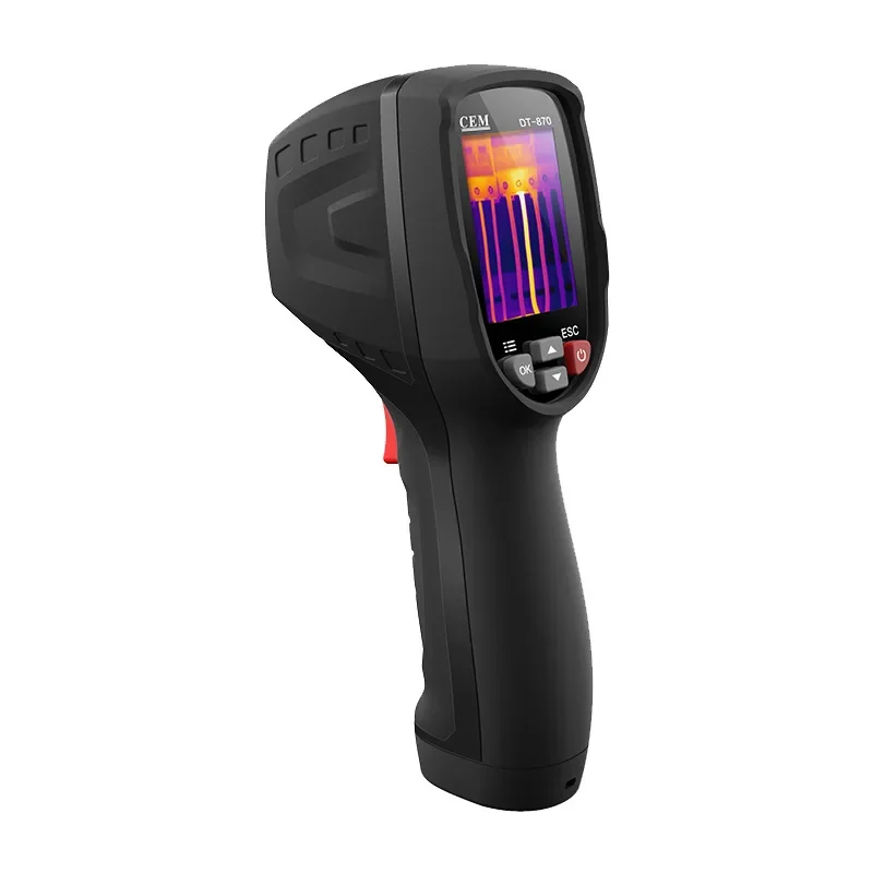 DT-870 Thermal Imager Portable Detector Ultra High Definition Visual Temperature Measurement Thermal Imager