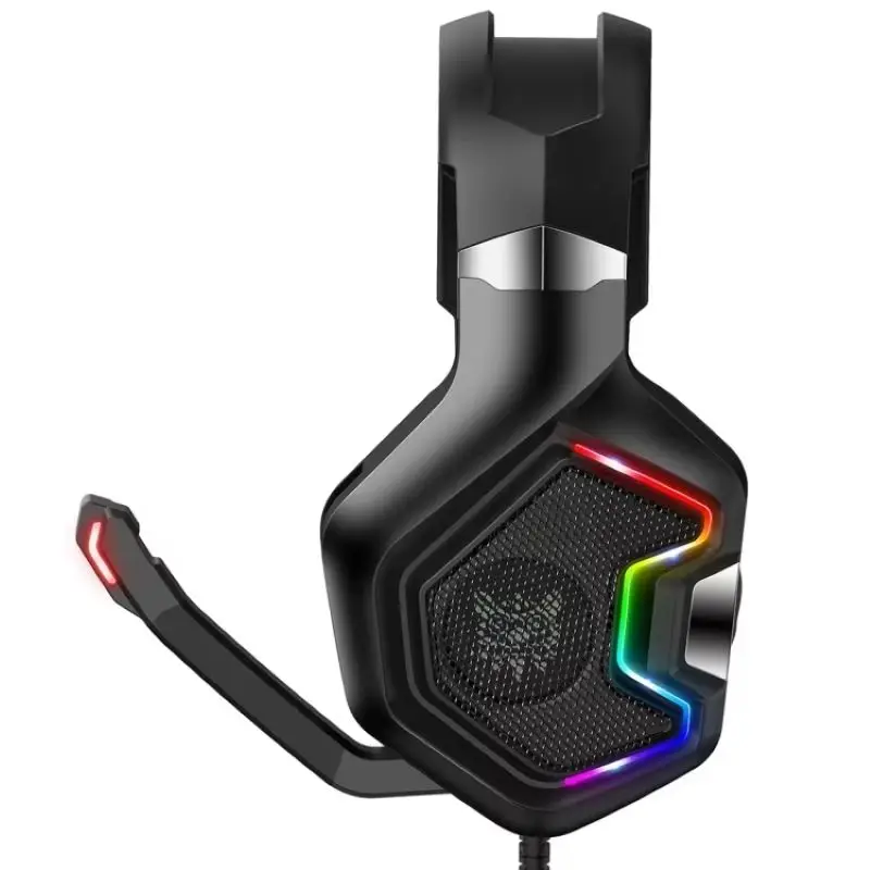 Wired Gaming Headset with Microphone - Computer Games Audio Headphones