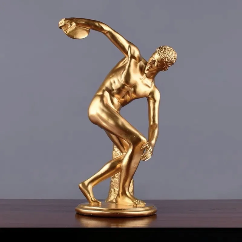 

Sports Figure Sculptures, Desktop Decorations, Abstract Figure Sculptures, Room Aesthetic Decorations