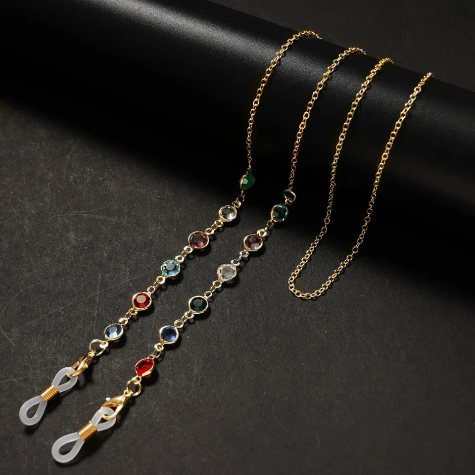 Acrylic Pearl Sunglasses Chain Jewelry Strap