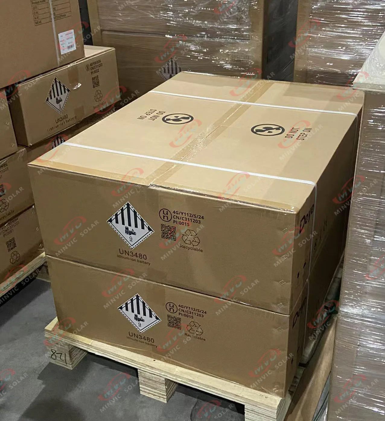 Bateria solar TLF Deye RW-F10.6 10kWh LiFePO4 51,2V 208Ah para armazenamento de energia doméstica econômico e pronto em estoque