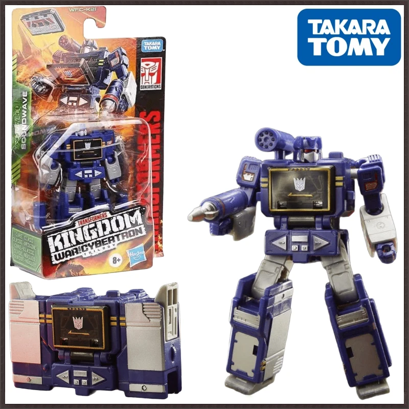 In Stock Takara Tomy Transformers G Series Kingdom WFC-K21 Sonic Collectible Figures Action Popular Gifts