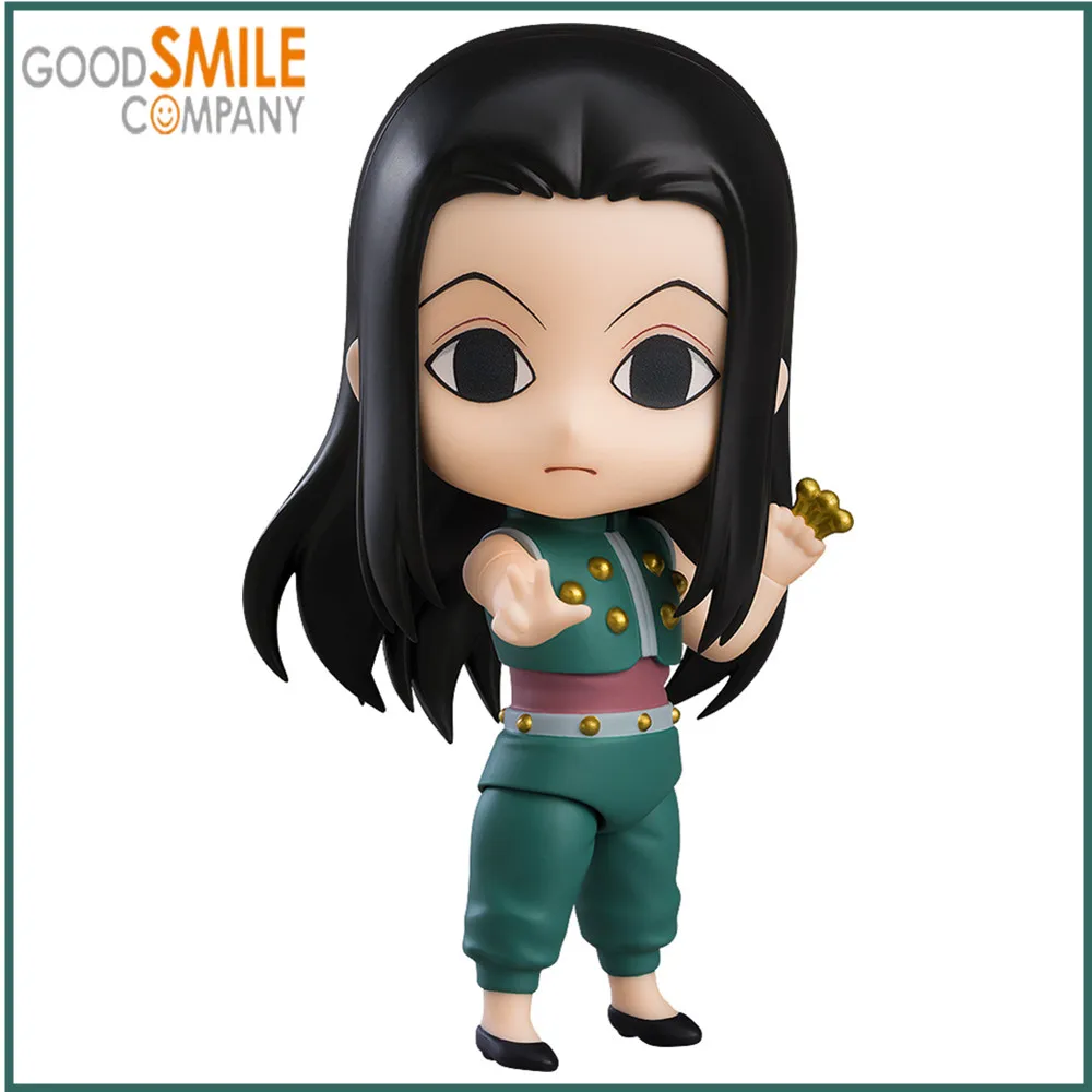 

In Stock Original Anime Figures HUNTER×HUNTER Illumi Zoldyck 1448 Nendoroid GSC Action Figure Collector PVC Toys 10cm Gift