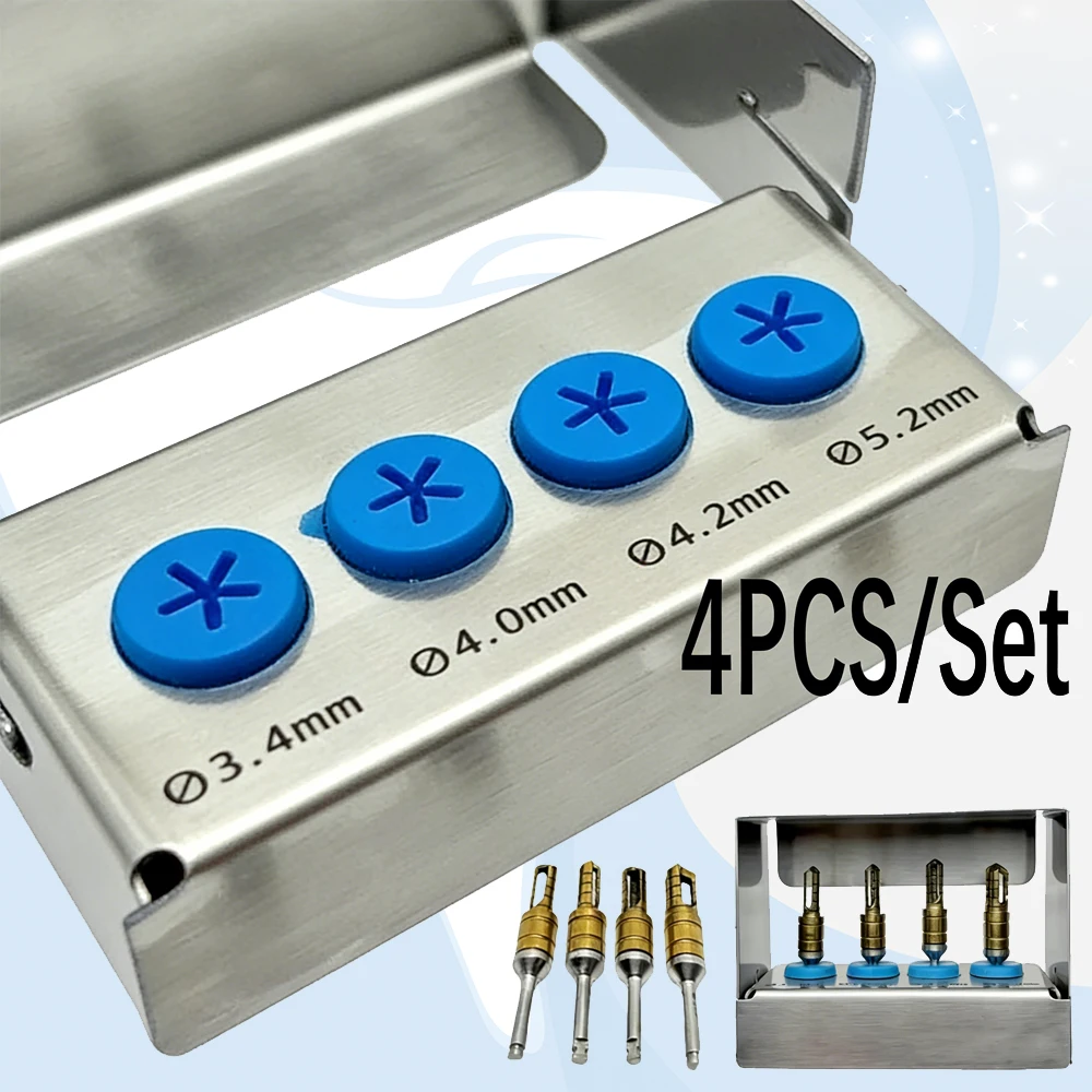 

Dental Bone Collector and Self-Grinding Mill Drill Set for Implant Surgery Bone Grafting with Handpiece Bur Kit and Harvesting