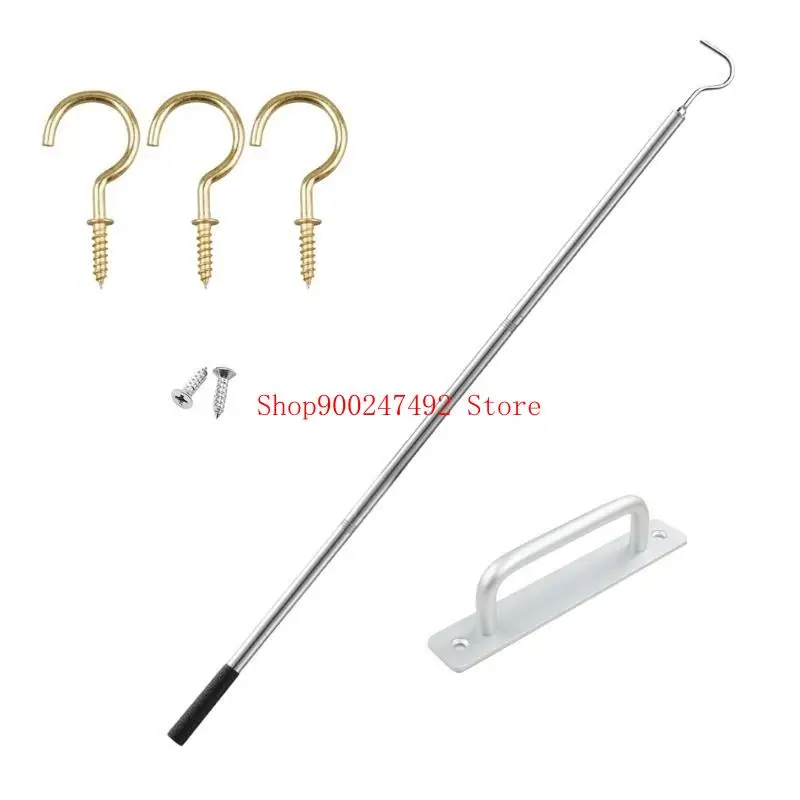 Set accesso alla soffitta per fai -da -te con funzionalità trasformabile Pull Down Ladder