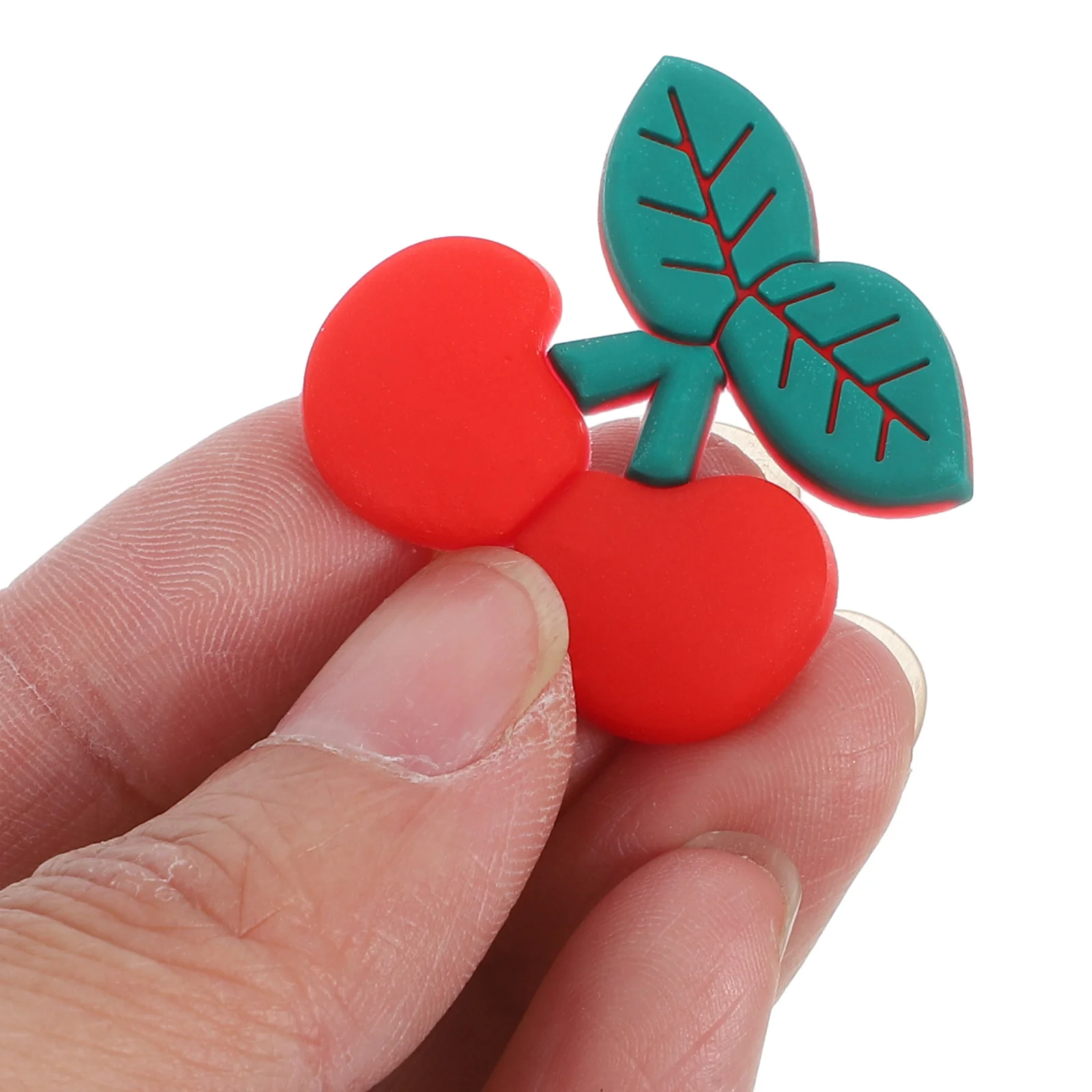 ชุดเครื่องประดับตกแต่งโทรศัพท์มือถือรูปผลไม้ 1 ชุด ทำจากพีวีซี น้ำหนักเบา งานฝีมือพลาสติก ของตกแต่งรูปดอกไม้จำลอง อุปกรณ์ตกแต่งงานฝีมือ DIY