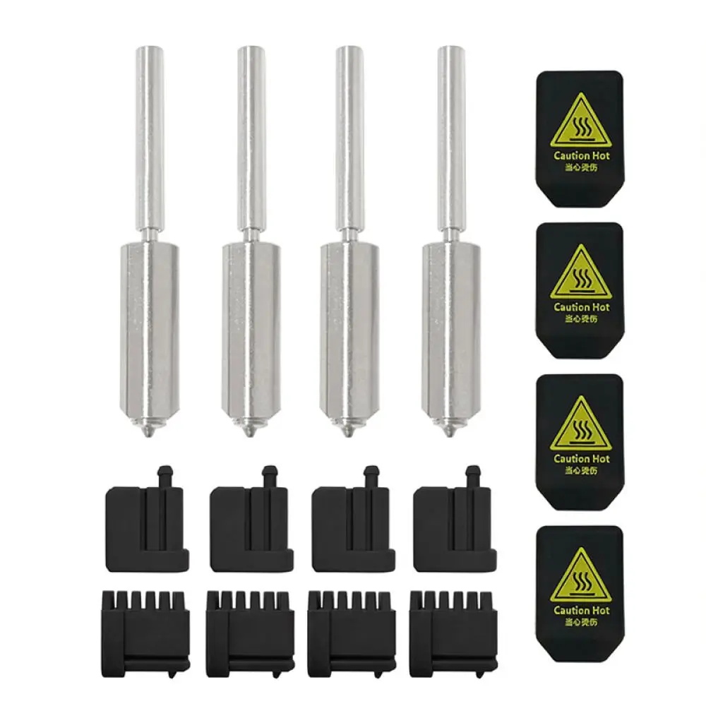 Hardened Steel Nozzle Hotend Kit For Anycubic Kobra S1 Max 3D Printer Parts Stable Extruder Replacement Components