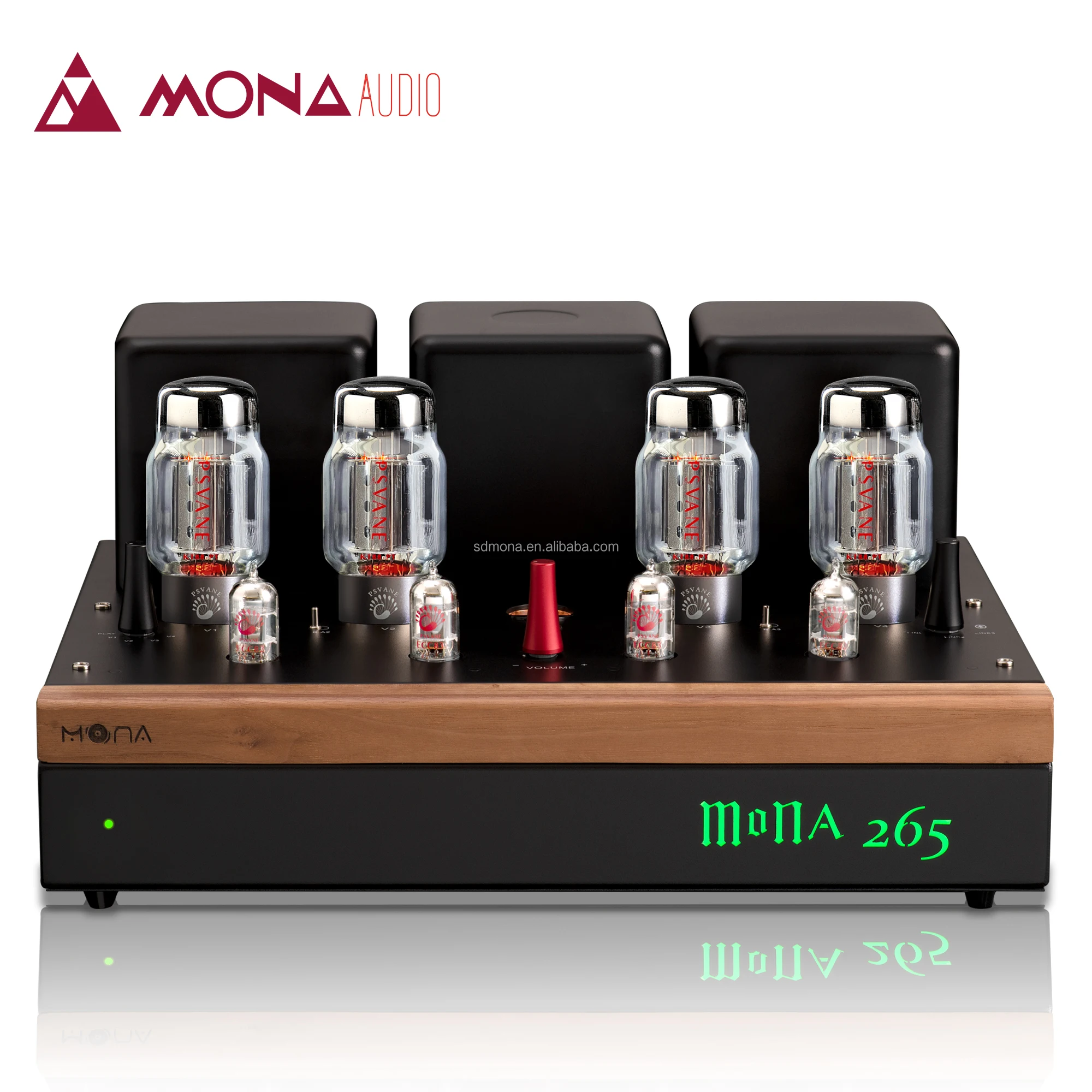 Best-Seller Preferred 265 KT88 Dual Preamp-Driven Hi-Fi Tube Amplifier 65W*2 2.0 Channel Push-Pull Home Audio System