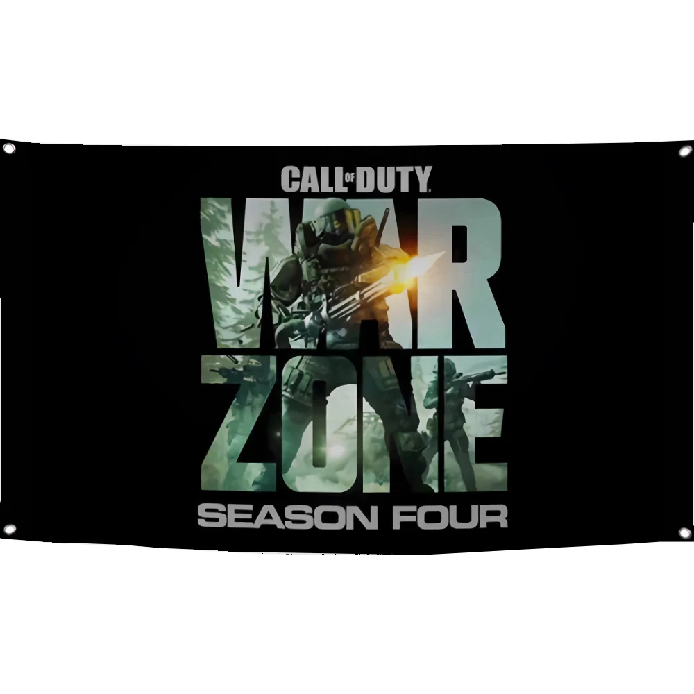 راية البوليستر المطبوعة الرقمية ، نسيج العلم ، نداء الواجب ، المناورات القد ، الستار ، 60x90 سنتيمتر ، 90x150 سم