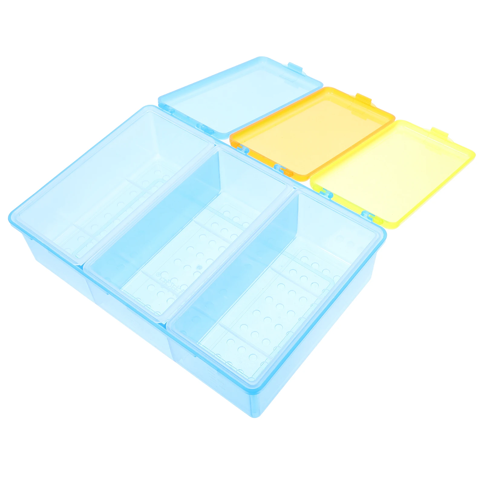 

Thermometer Storage Box Plastic Temperature Holder Compact Multi Function Drying Soaking Hygienic Removable Inner Box Suitable