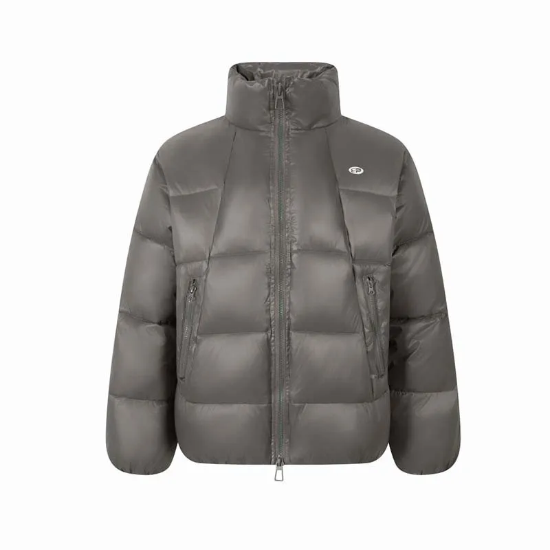 

Men's Fashion Puffy Parkas Cotton Padded Thick Warm Puffer Jacket Thermal Overcoat For Male Warm Keeper Windproof Outerwear