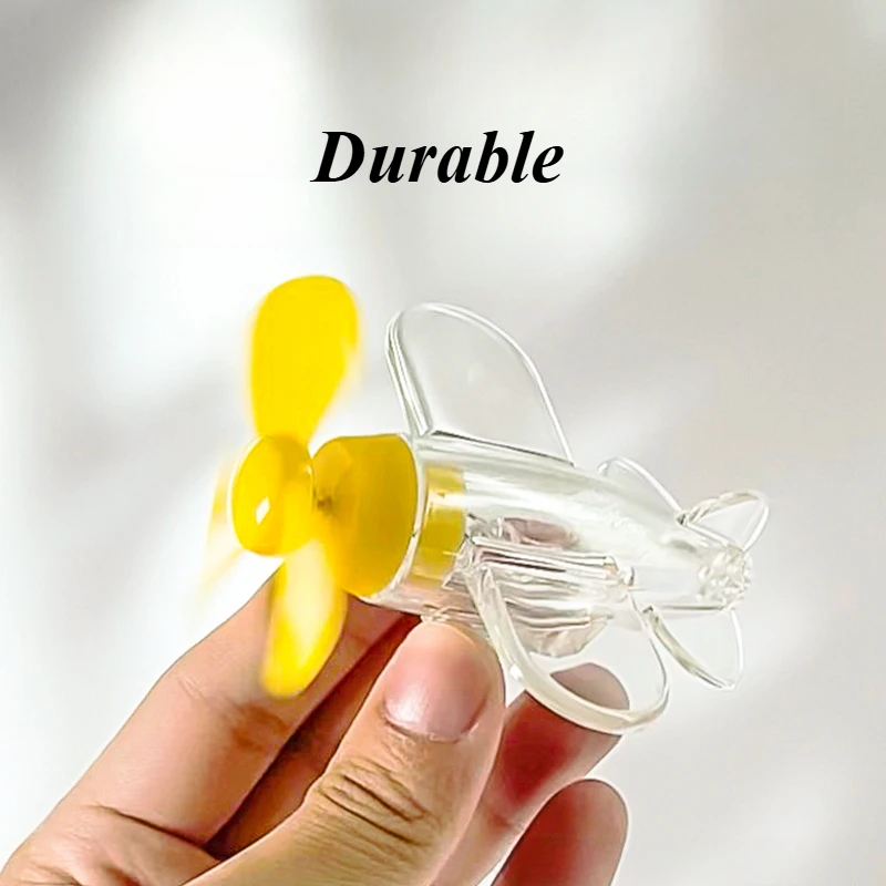 

Wind Power LED Light Safe Riding Car Motorcycle Decorations LED Airplane Ornament Car Rearview Mirror Rotating LED Lights Decor