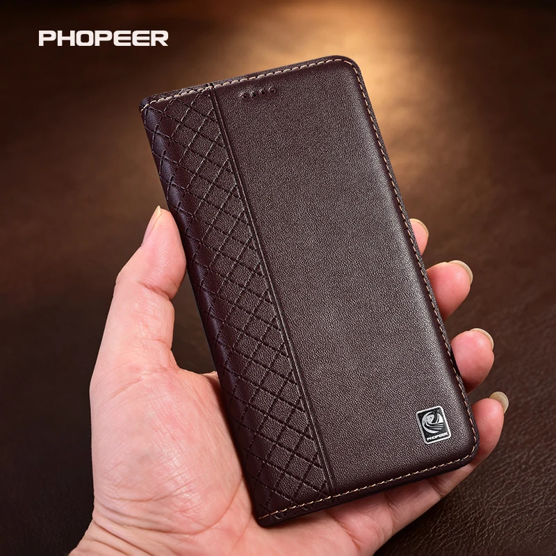 Luxury Genuine Leather phone Case for Realme V70 V70FE V70S Pro Napa Pattern Inner Grid Phone Case